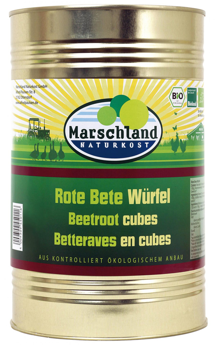 Rote Bete Würfel (Großgebinde)