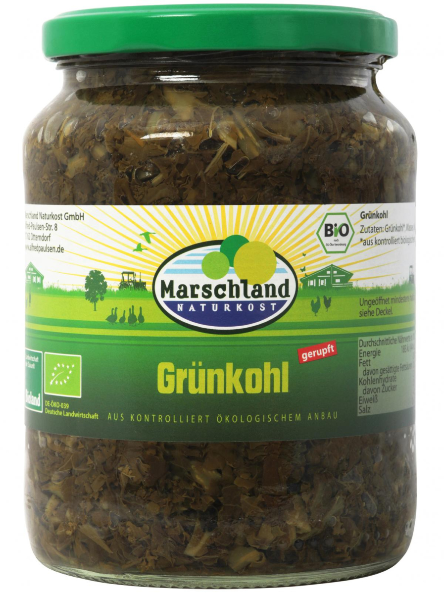 Grünkohl im Glas