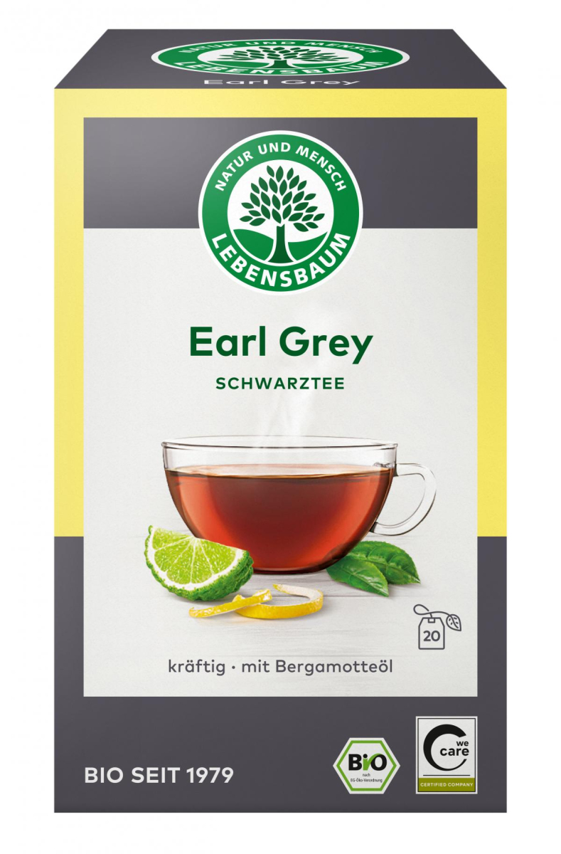 Schwarztee Earl Grey, TB