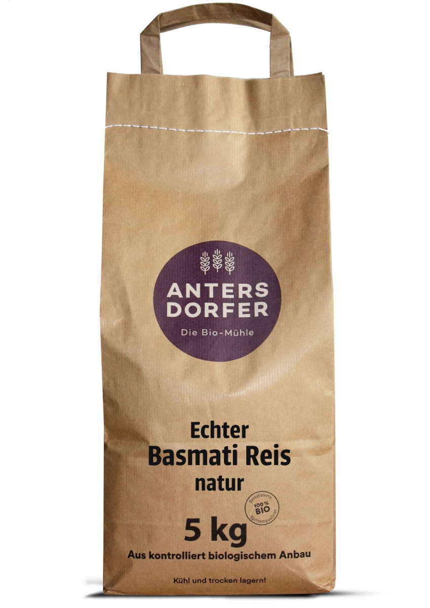 Echter Basmati Reis natur (Großgebinde)
