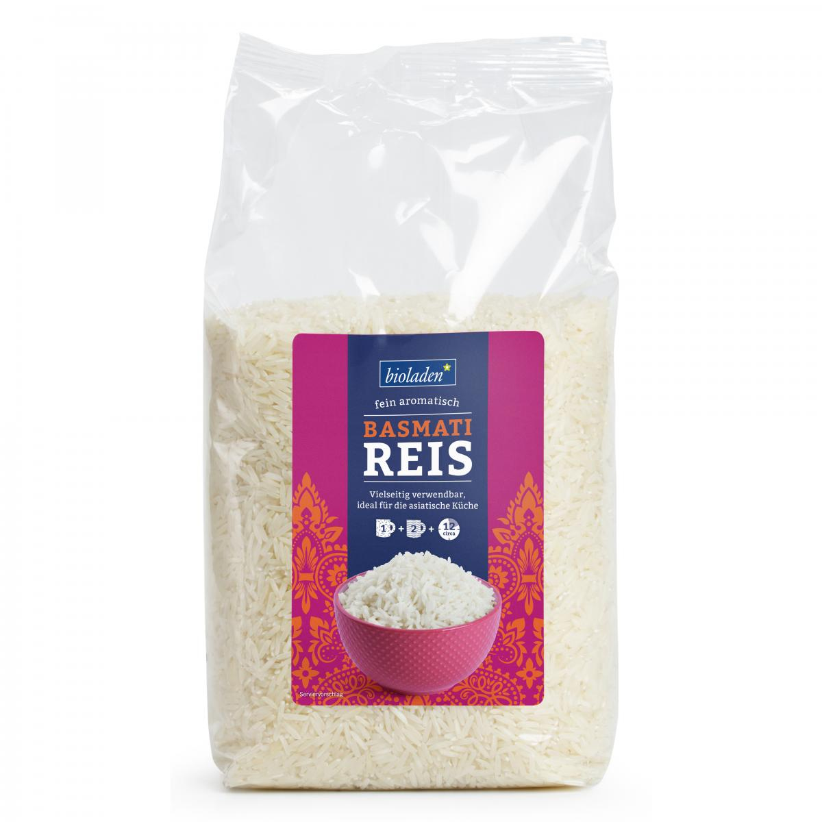 Basmatireis weiß bioladen* 1 kg