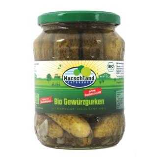 Gewürzgurken zuckerarm