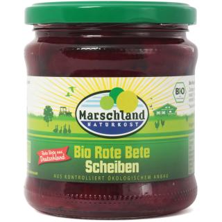 Rote Bete, Scheiben