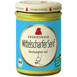Mittelscharfer Senf Glas
