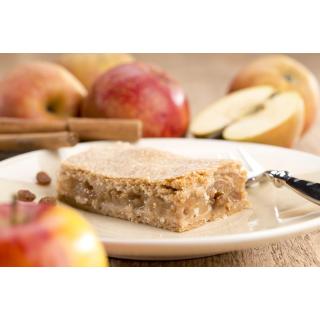 Apfelkuchen mit Zimtdecke vegan (4 Stück)