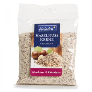 Haselnüsse gemahlen