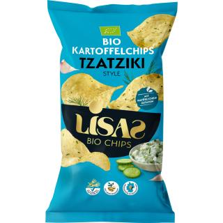 Kartoffelchips Tzatziki