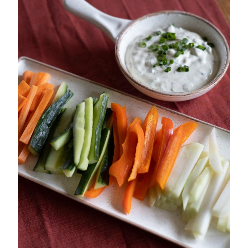 Gemüsesticks mit Dip