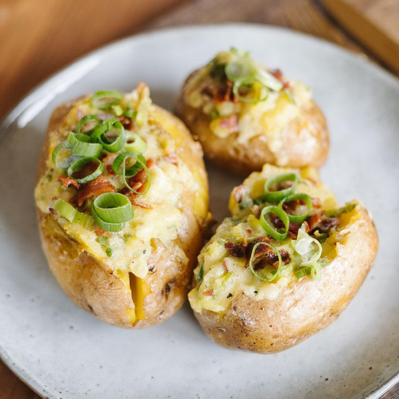 Loaded Baked Potatoes – USA