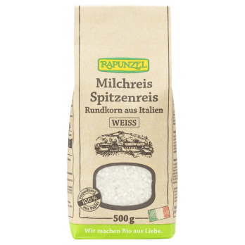 Milchreis rund, weiß