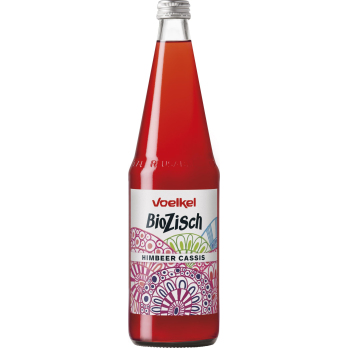 BioZisch Himbeer Cassis, große Flasche