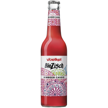 BioZisch Himbeer-Cassis, kleine Flasche