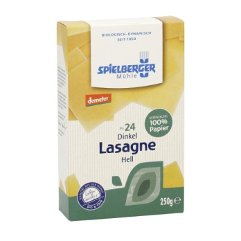 Lasagneplatten Dinkel, hell