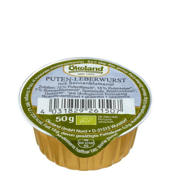 Feine Putenleberwurst Mini
