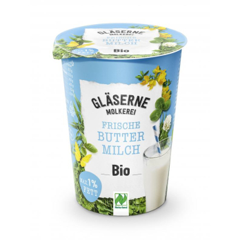 Buttermilch, Becher