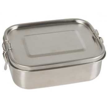Edelstahl-Lunchbox mit Trennsteg & Dichtung