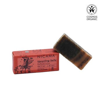 Mini Upcycling-Seife Kaffeekirsche