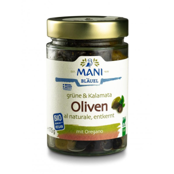 Grüne & Kalamata Oliven al naturale