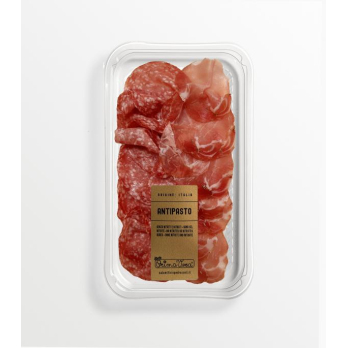 Italienische Vorspeise (Salami und Schinken)